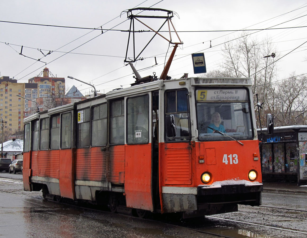 Пермь, 71-605 (КТМ-5М3) № 413