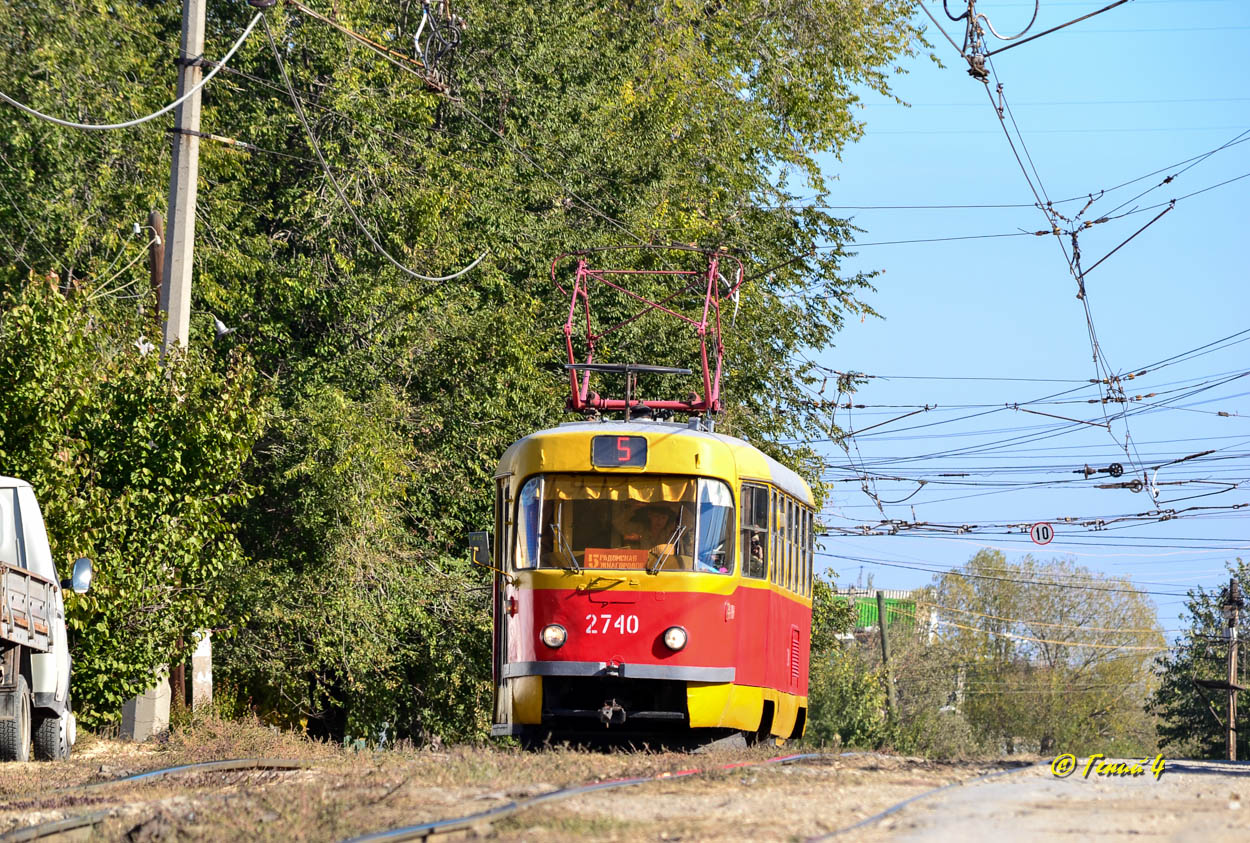 Волгоград, Tatra T3SU № 2740