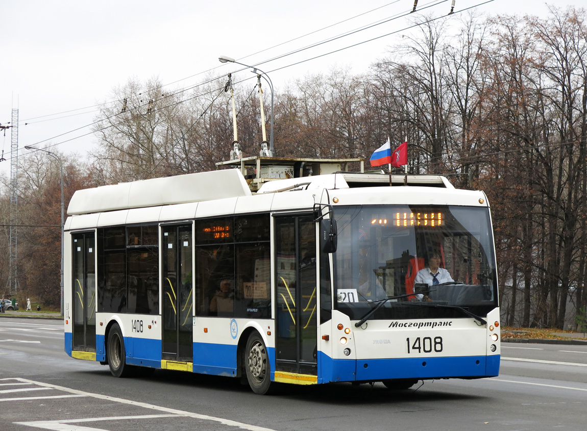 Москва, Тролза-5265.00 «Мегаполис» № 1408