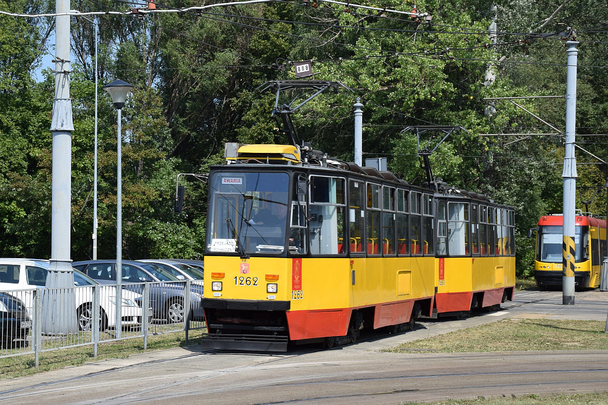 Варшава, Konstal 105Na № 1262