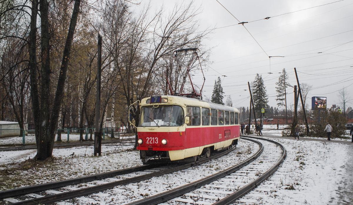 Ижевск, Tatra T3SU (двухдверная) № 2213