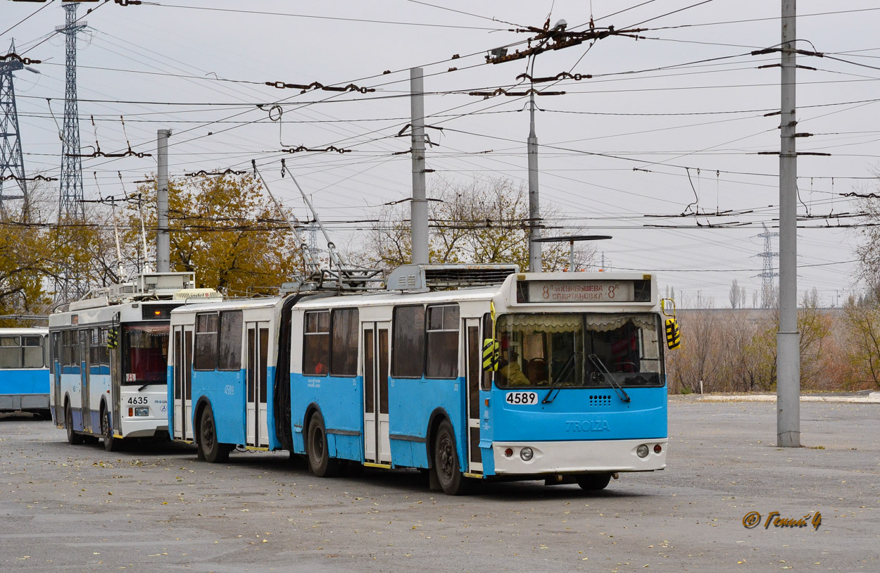 Волгоград, Тролза-5275.03 «Оптима» № 4635; Волгоград, Тролза-62052.01 [62052Б] № 4589
