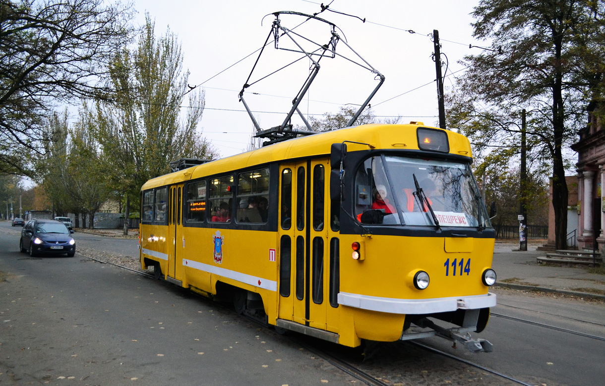 Николаев, Tatra T3A № 1114; Николаев — Покатушки к 100-летию николаевского трамвая