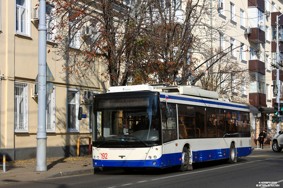 Краснодар, СВАРЗ-МАЗ-6275 № 192