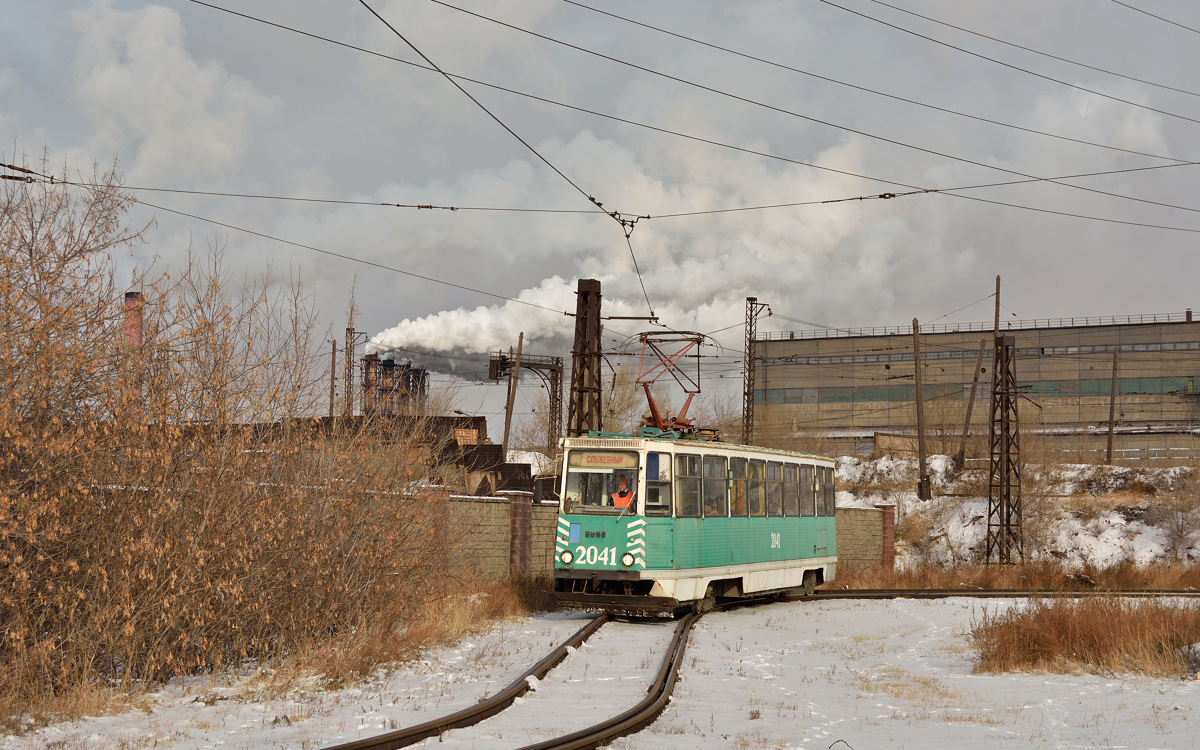 Магнитогорск, 71-605 (КТМ-5М3) № 2041 Магнитогорск, 71-605 (КТМ-5М3) № 2041