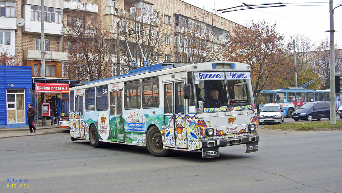 Черновцы, Škoda 14Tr07 № 339