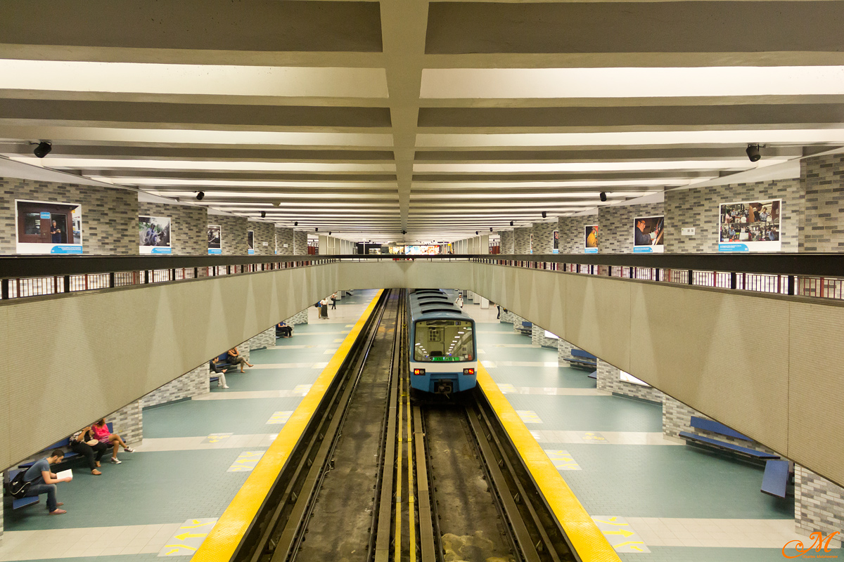 Монреаль — Métro de Montréal -> Ligne verte