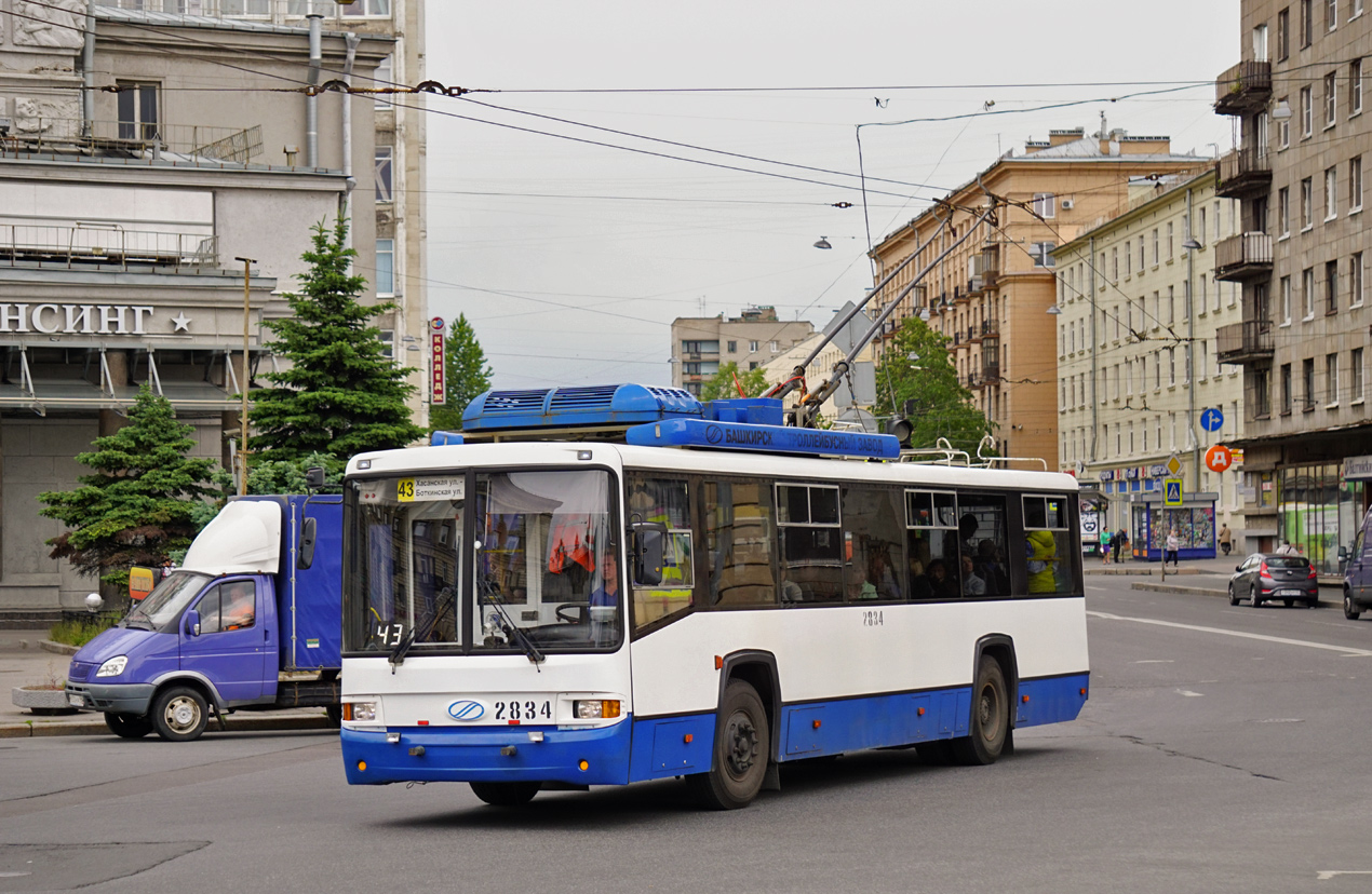 Санкт-Петербург, БТЗ-52768Т № 2834
