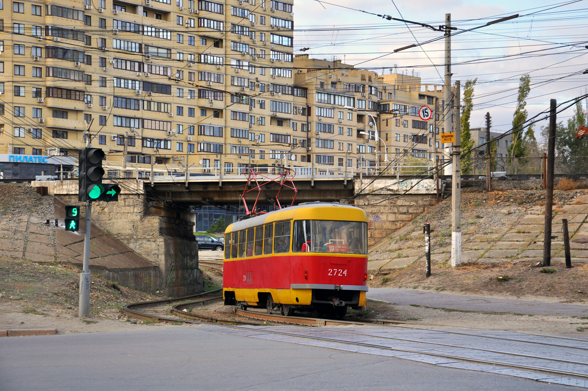 Волгоград, Tatra T3SU № 2724