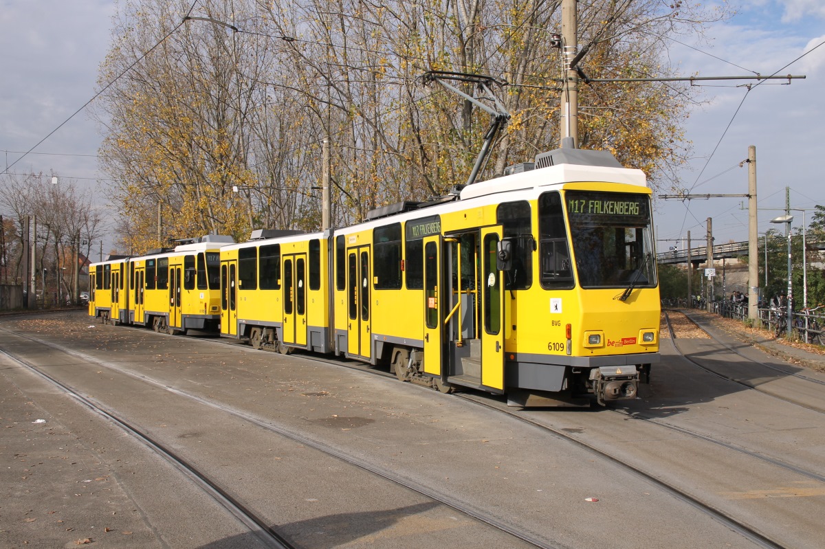 Берлин, Tatra KT4DM № 6109