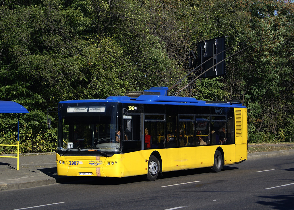 Киев, ЛАЗ E183D1 № 2907