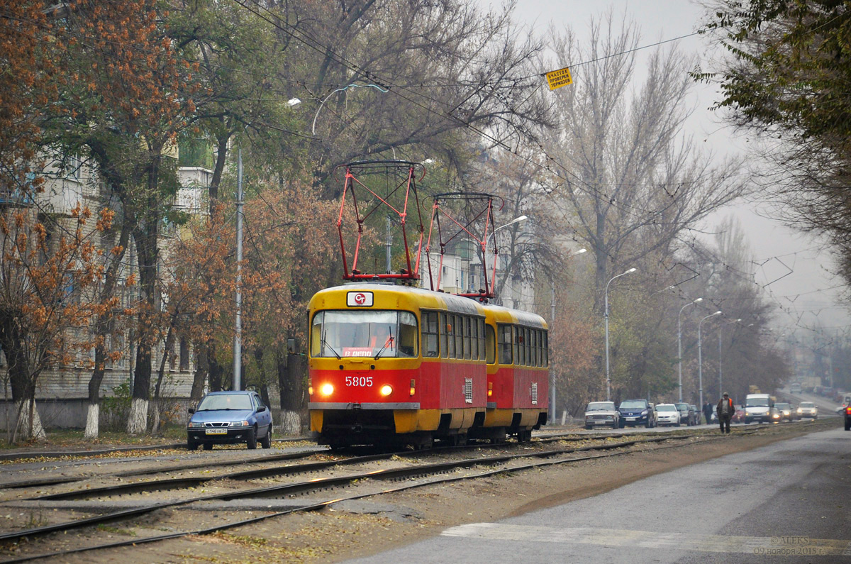 Volgograd, Tatra T3SU № 5805; Volgograd, Tatra T3SU № 5806