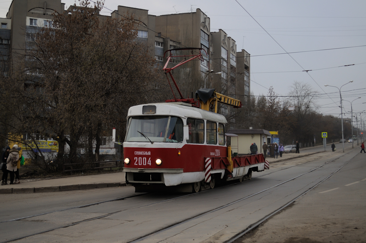 Самара, Tatra T3SU (двухдверная) № 2004