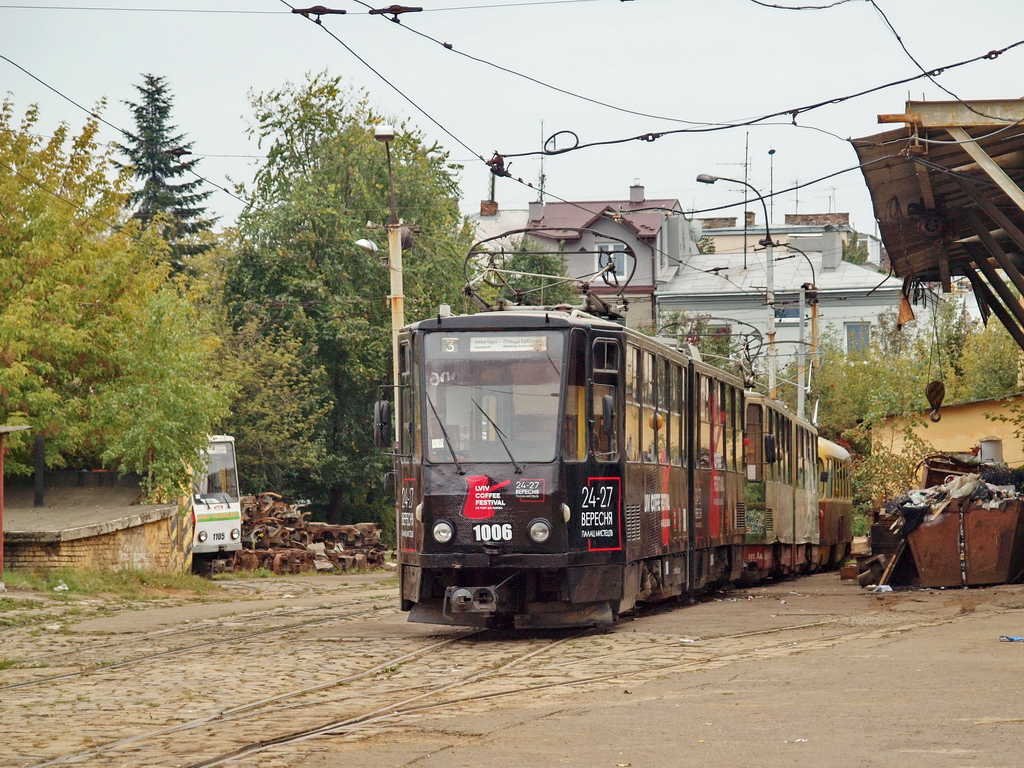 Львов, Tatra KT4SU № 1006