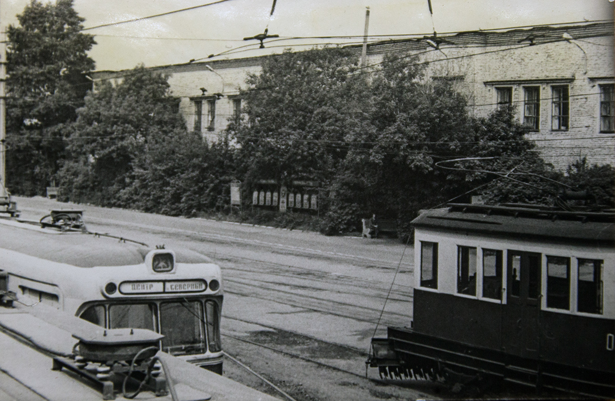 Novosibirsk, GS-4 (GVRZ) № С-3; Novosibirsk — Historic Photos (Trams); Novosibirsk — Tram and trolleybus depots