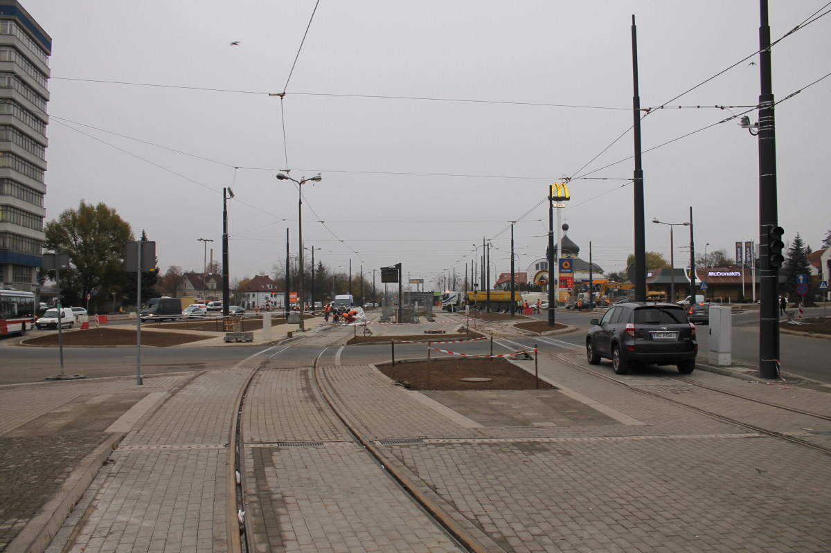 Ольштын — Трамвайные линии и инфраструктура