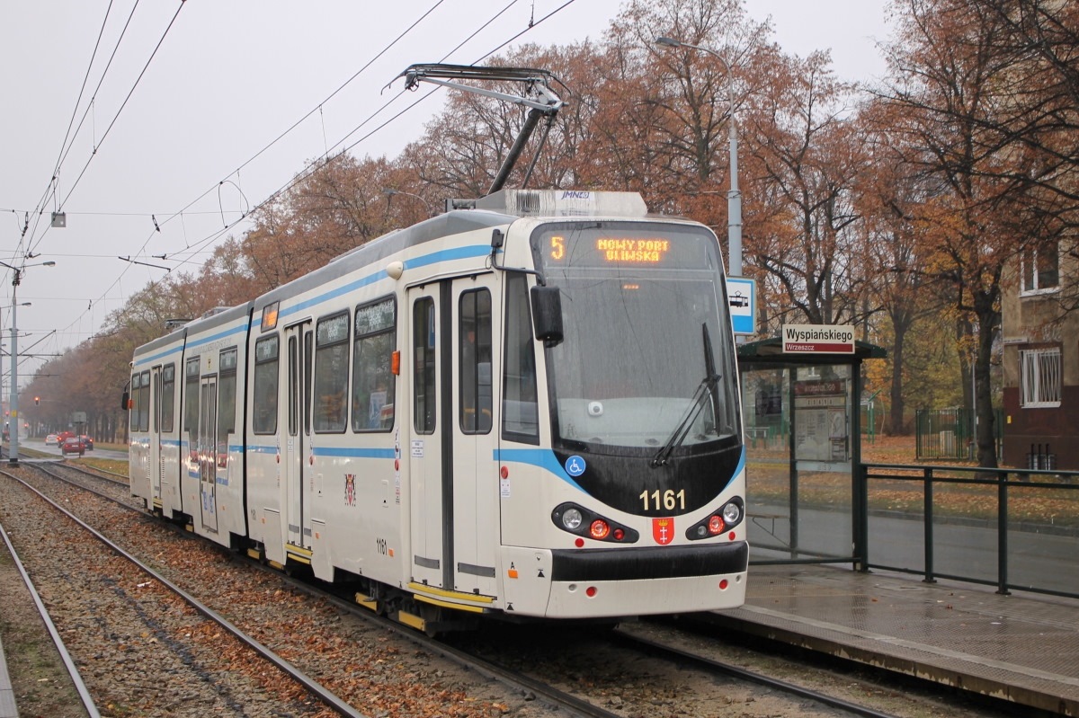 Gdańsk, Duewag N8C-MF 18 Nr 1161