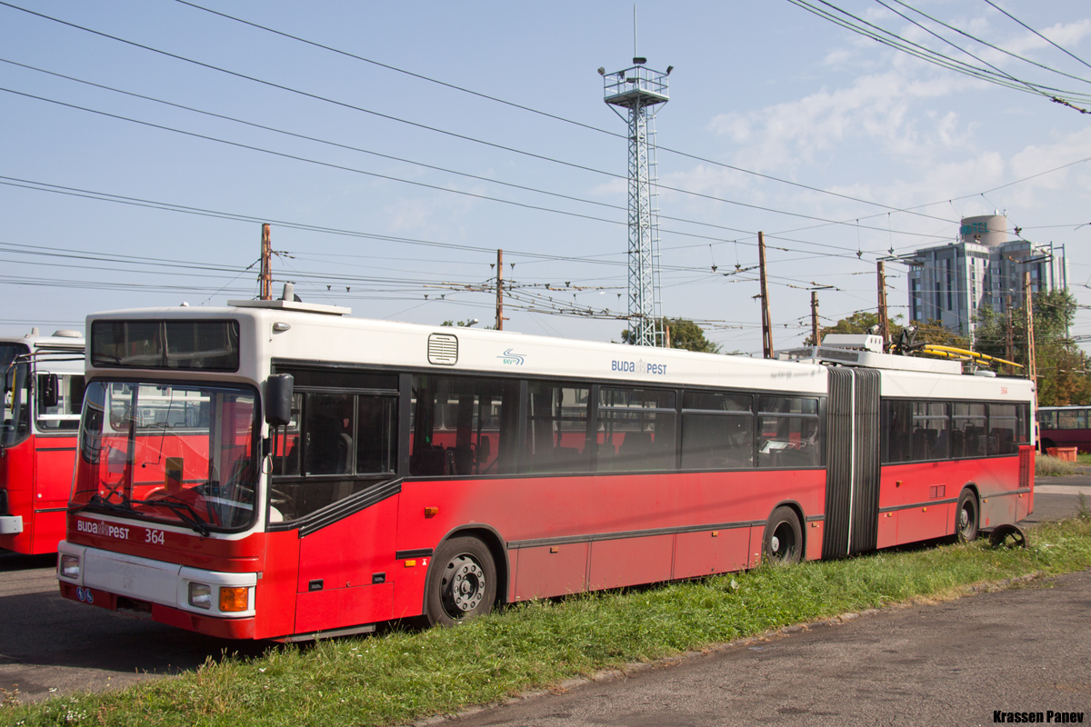 Будапешт, Gräf & Stift J09 NGE152 № 364; Будапешт — Троллейбусный парк Будапешт, Gräf & Stift J09 NGE152 № 364; Будапешт — Троллейбусный парк