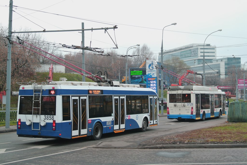 Москва, БКМ 321 № 3858