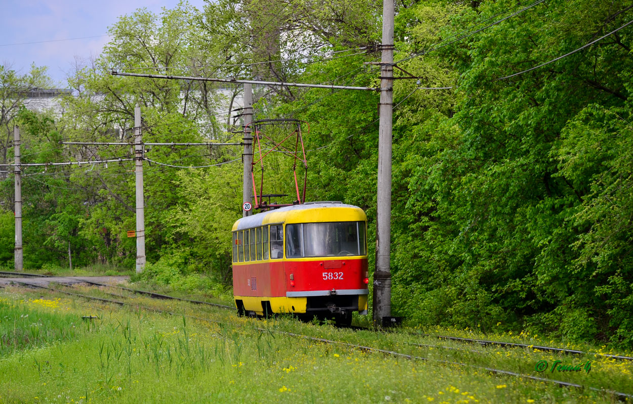 Волгоград, Tatra T3SU № 5832