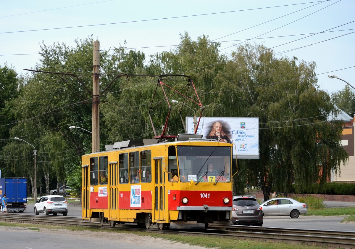 Барнаул, Tatra T6B5SU № 1041