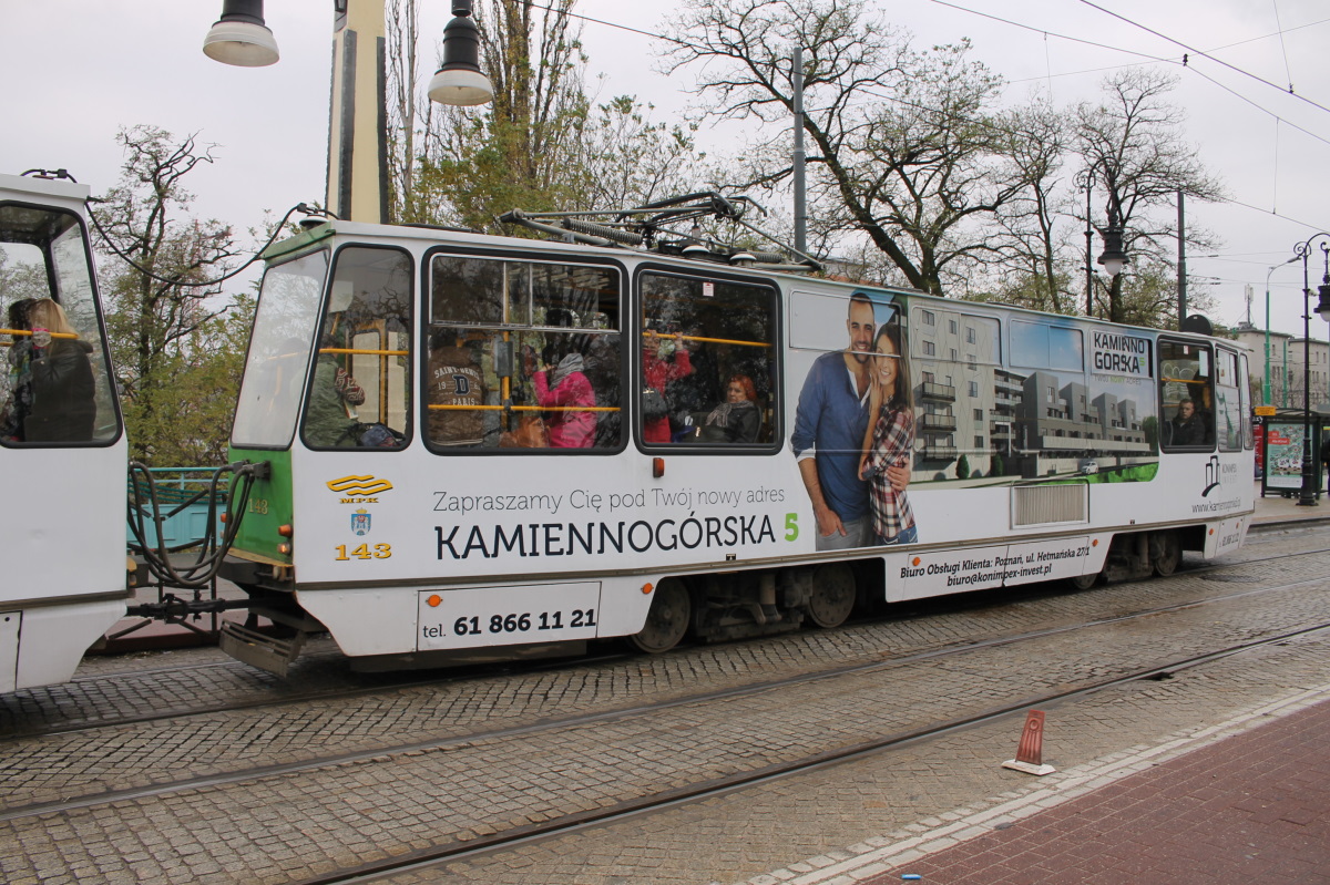 Poznań, Konstal 105NaD № 143