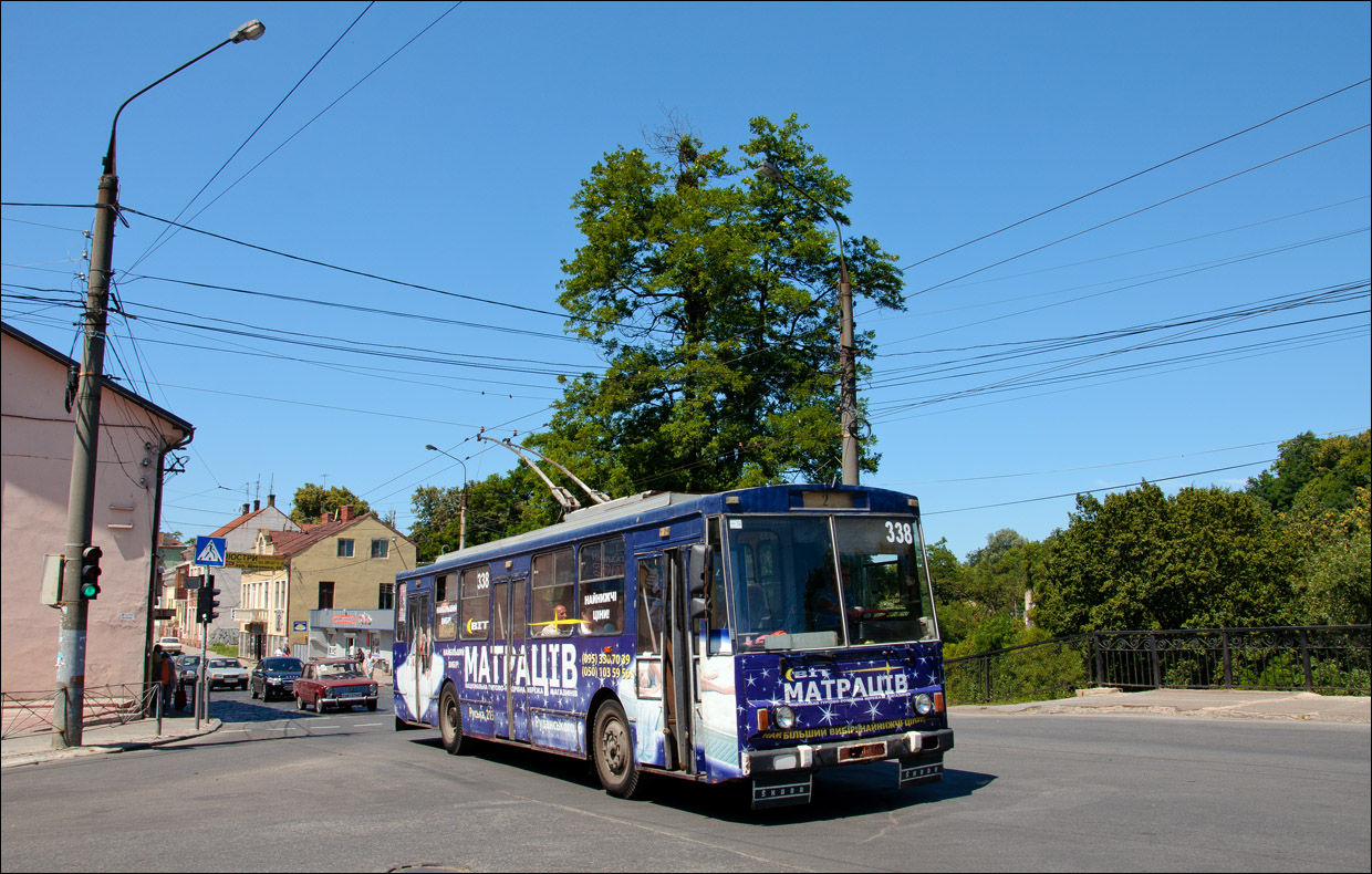 Черновцы, Škoda 14Tr07 № 338