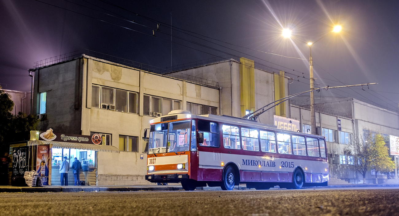 Николаев, Škoda 14Tr10/6 № 3027