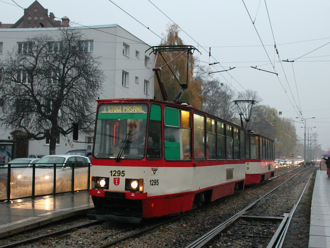 Гданьск, Konstal 105Na № 1295