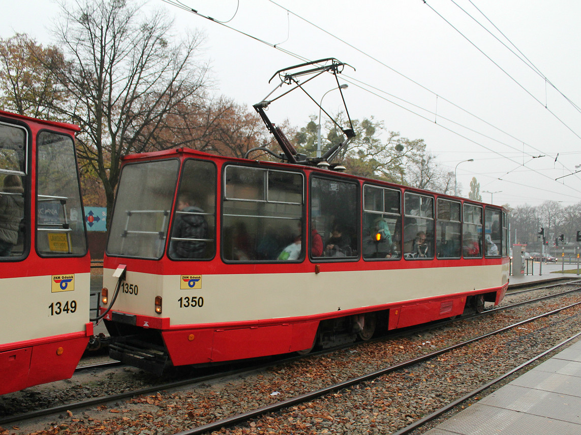 Гданьск, Konstal 105NaD № 1350
