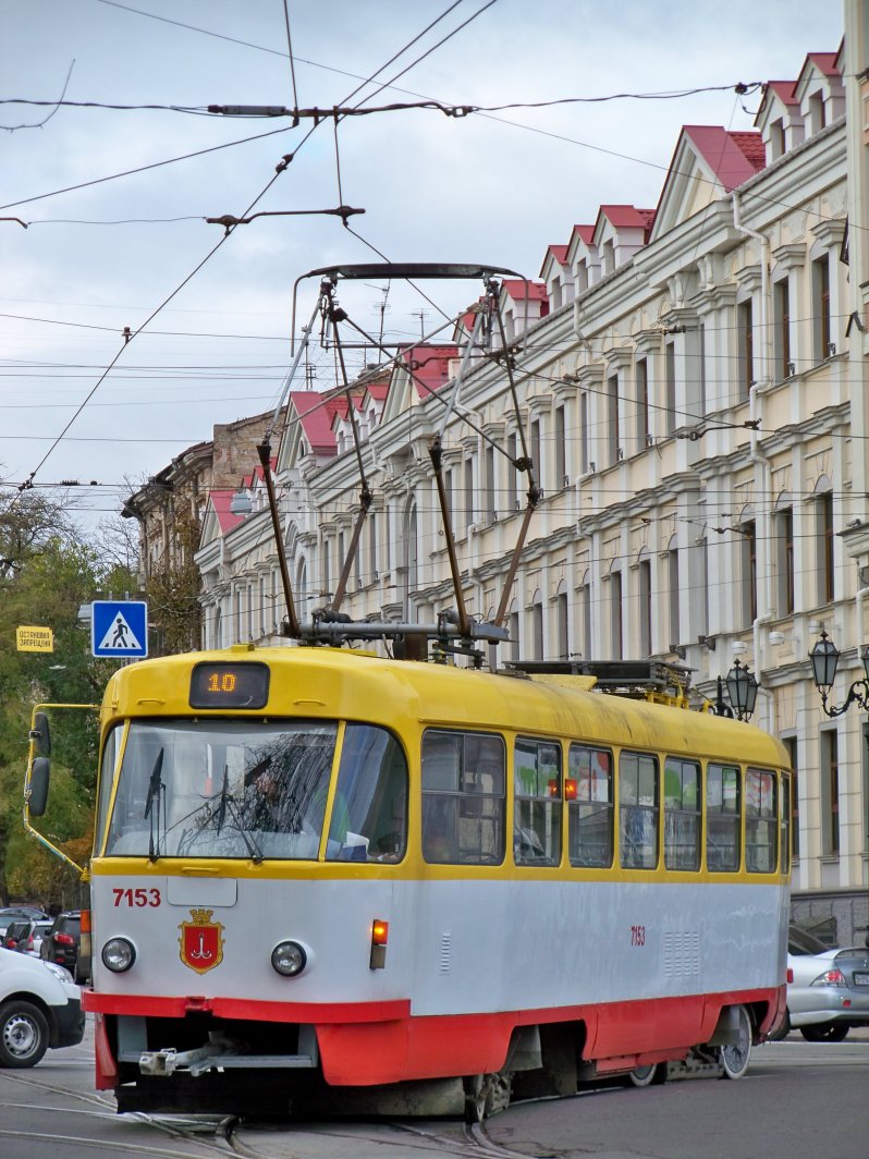 Одесса, Tatra T3A № 7153