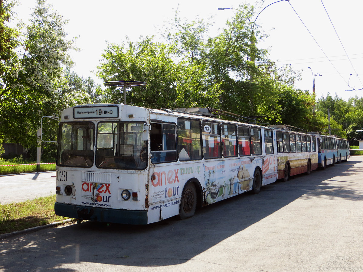 Челябинск, ЗиУ-682Г-012 [Г0А] № 1028