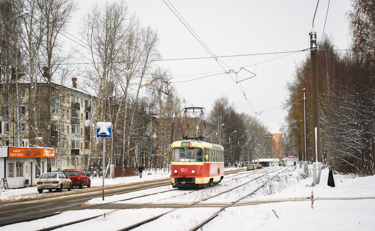 Ижевск, Tatra T3SU мод. Ижевск № 1011