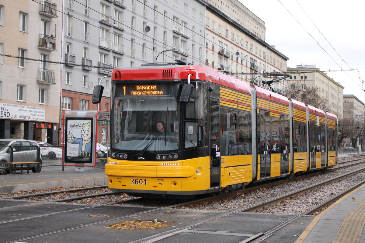 Varsovie, PESA Jazz 128N N°. 3601