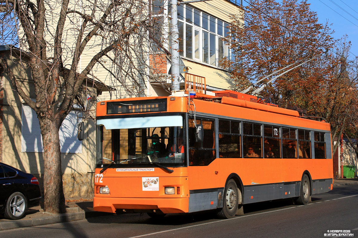 Краснодар, Тролза-5275.07 «Оптима» № 172