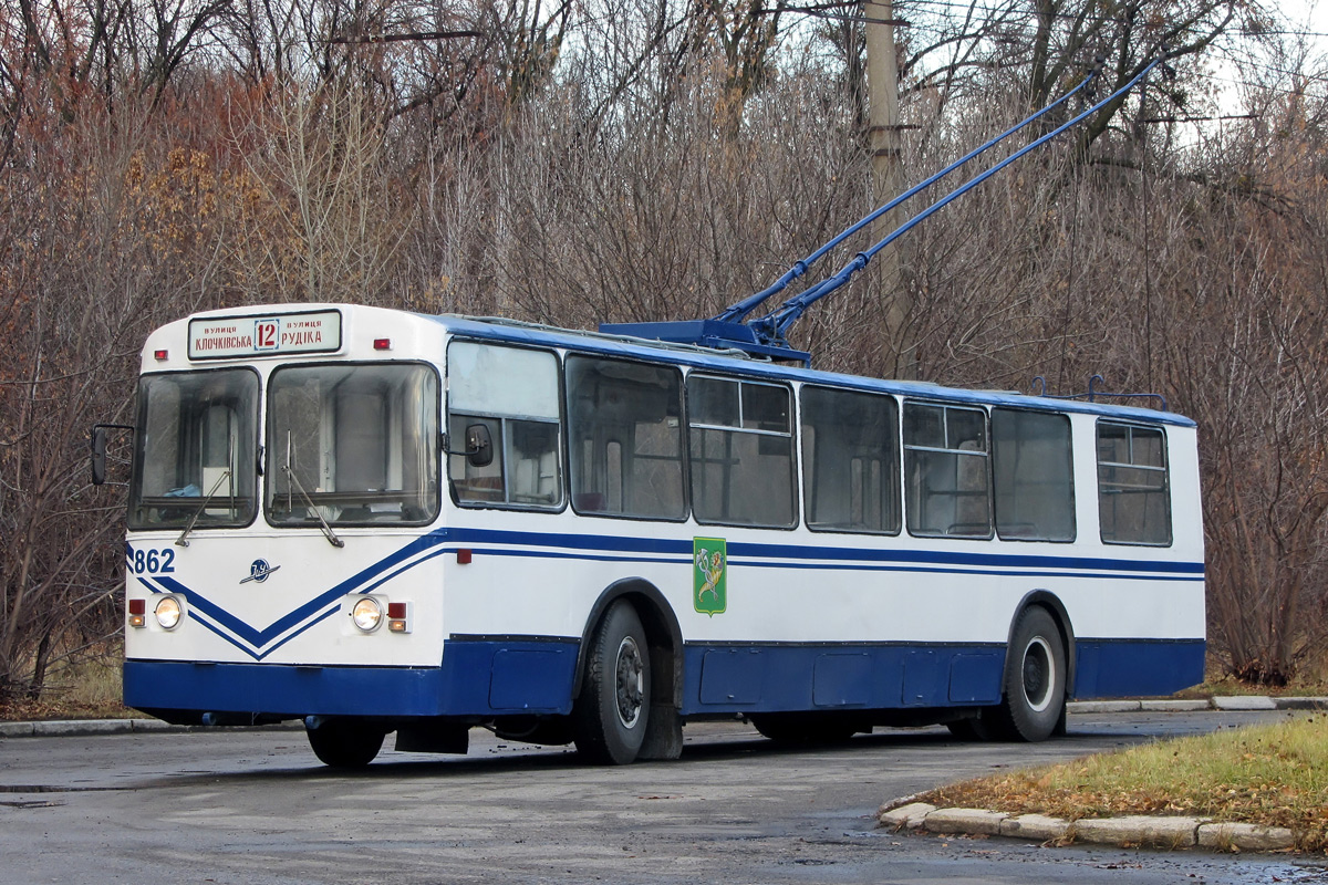 Харьков, ЗиУ-682В-012 [В0А] № 862; Харьков — Нестандартные схемы окраски