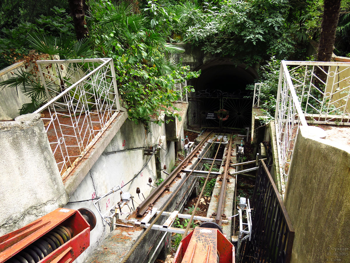 Sochi — Funicular of the Ordzhonikidze Sanatorium