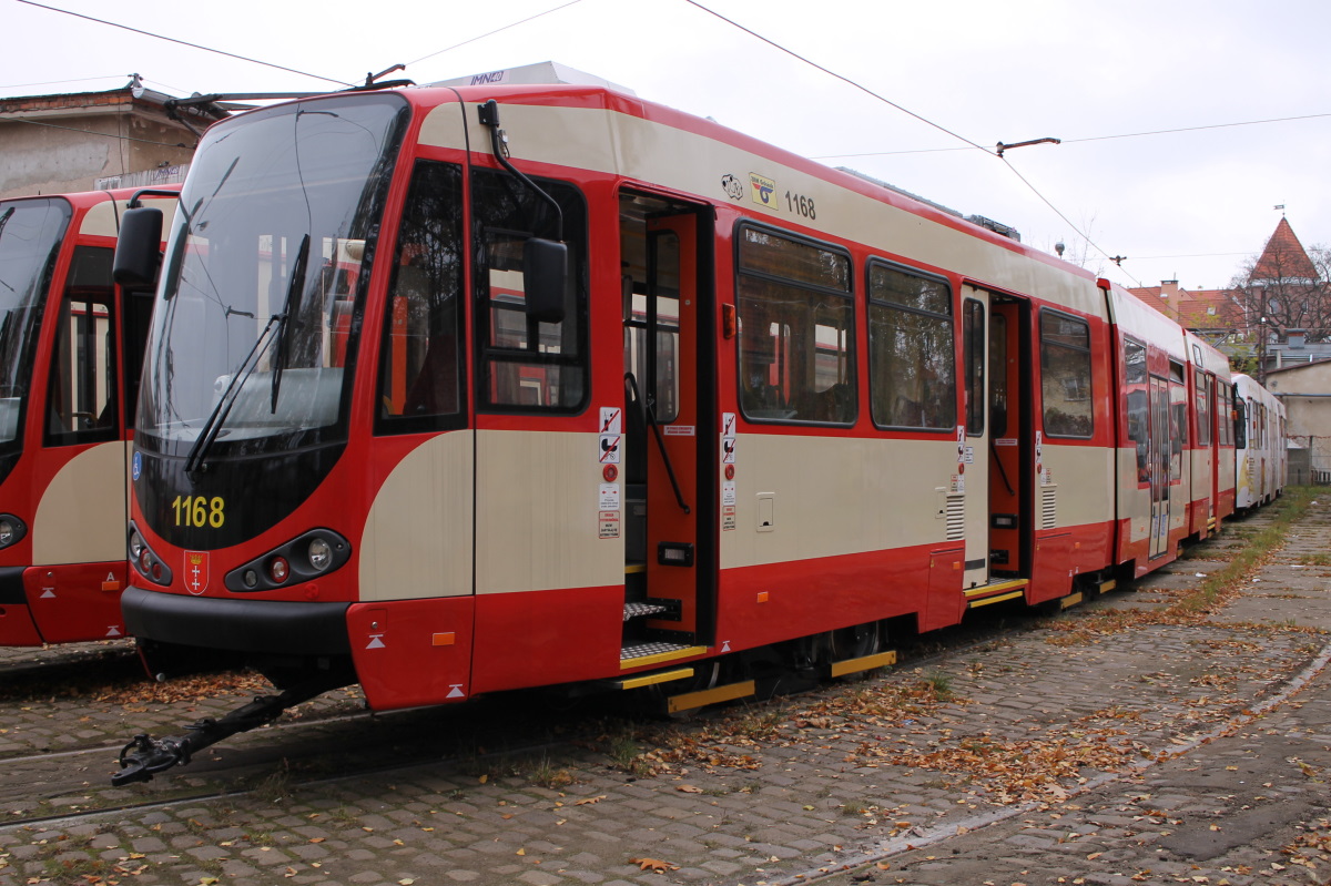 Gdańsk, Duewag N8C-MF 18 # 1168 Gdańsk, Duewag N8C-MF 18 # 1168