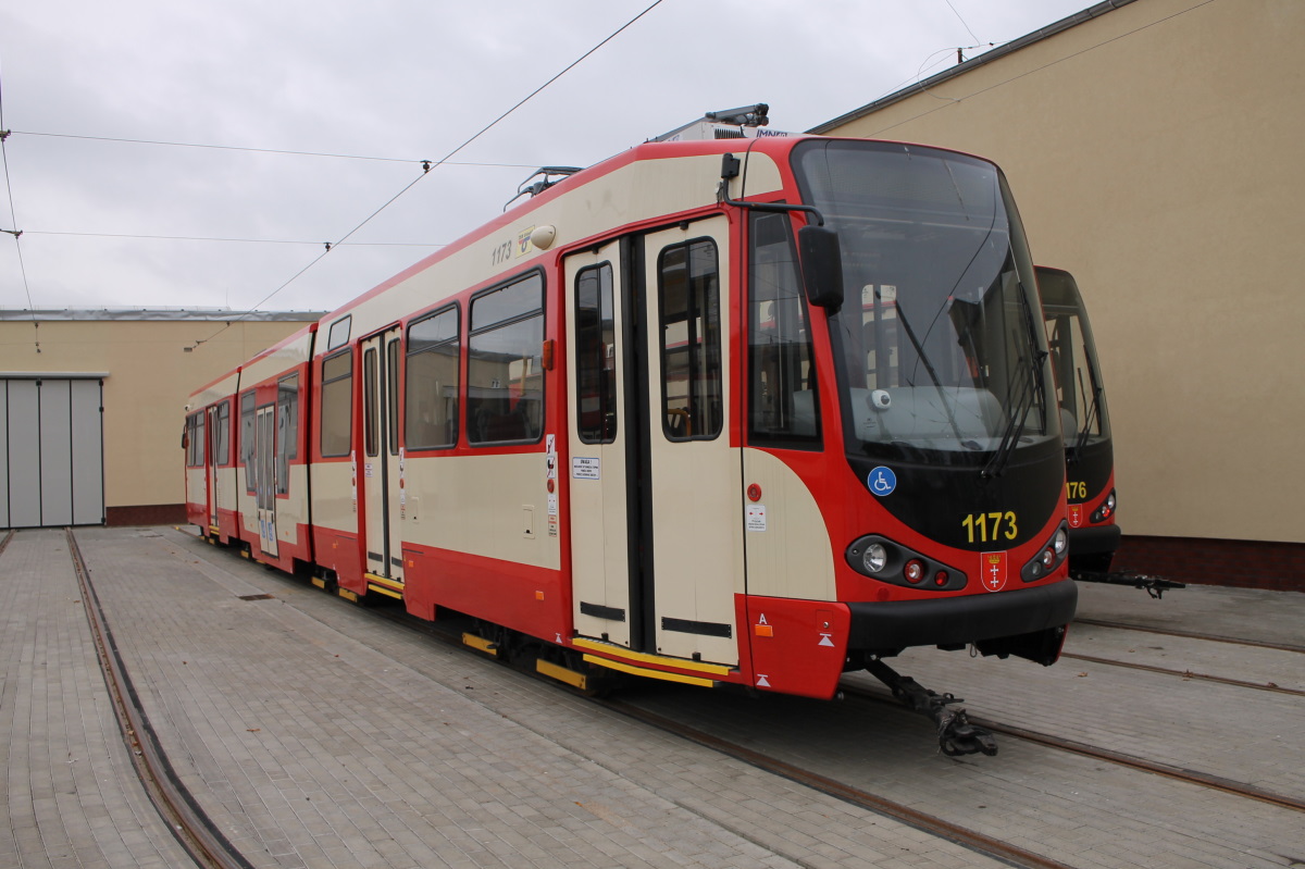 Гданьск, Duewag N8C-MF 18 № 1173