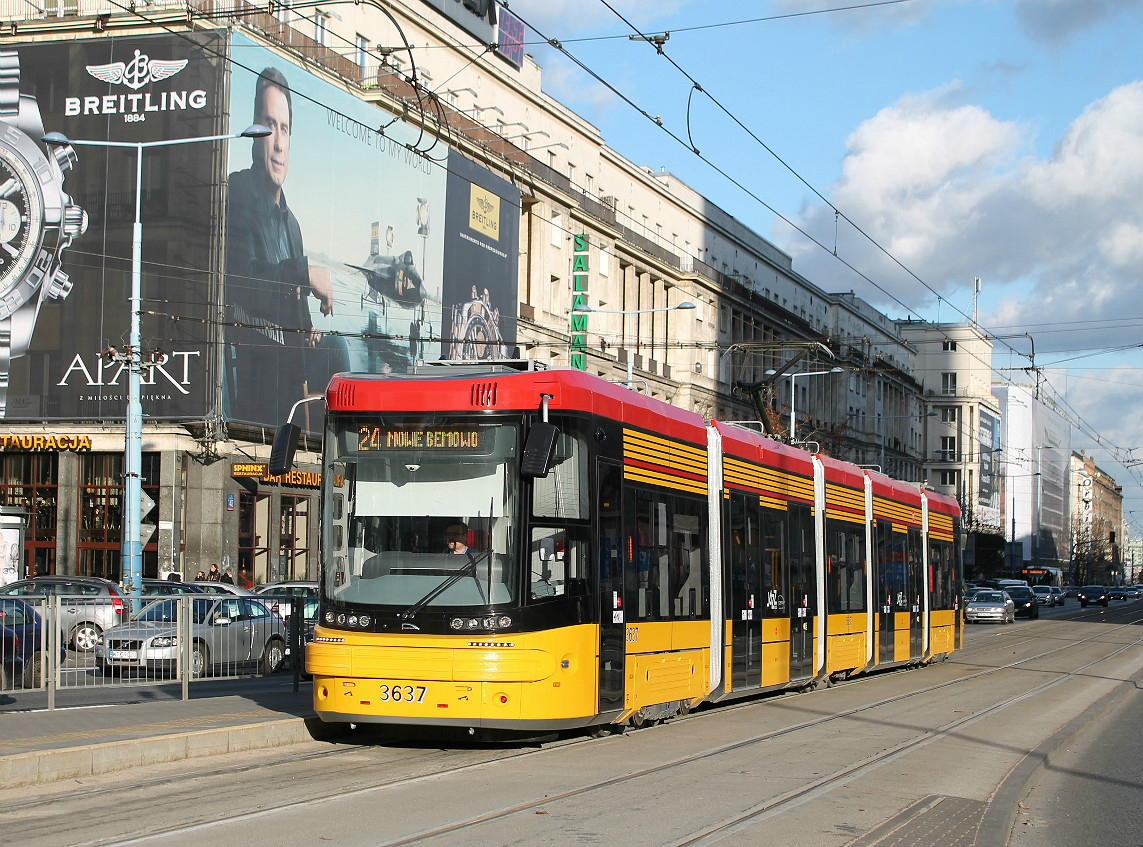 Варшава, PESA Jazz 128N № 3637