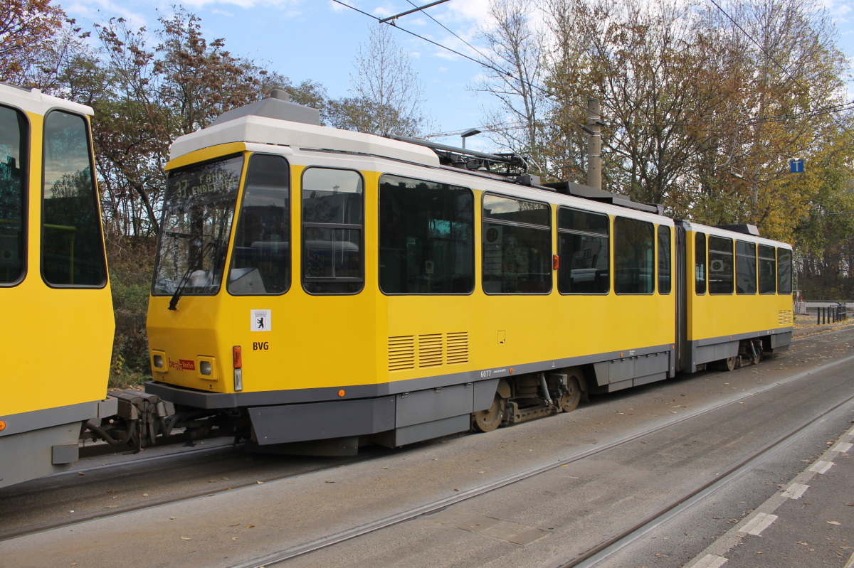 Берлин, Tatra KT4DM № 6077