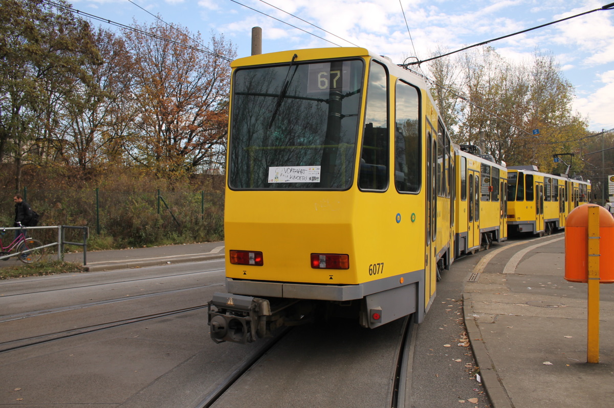 Берлин, Tatra KT4DM № 6077