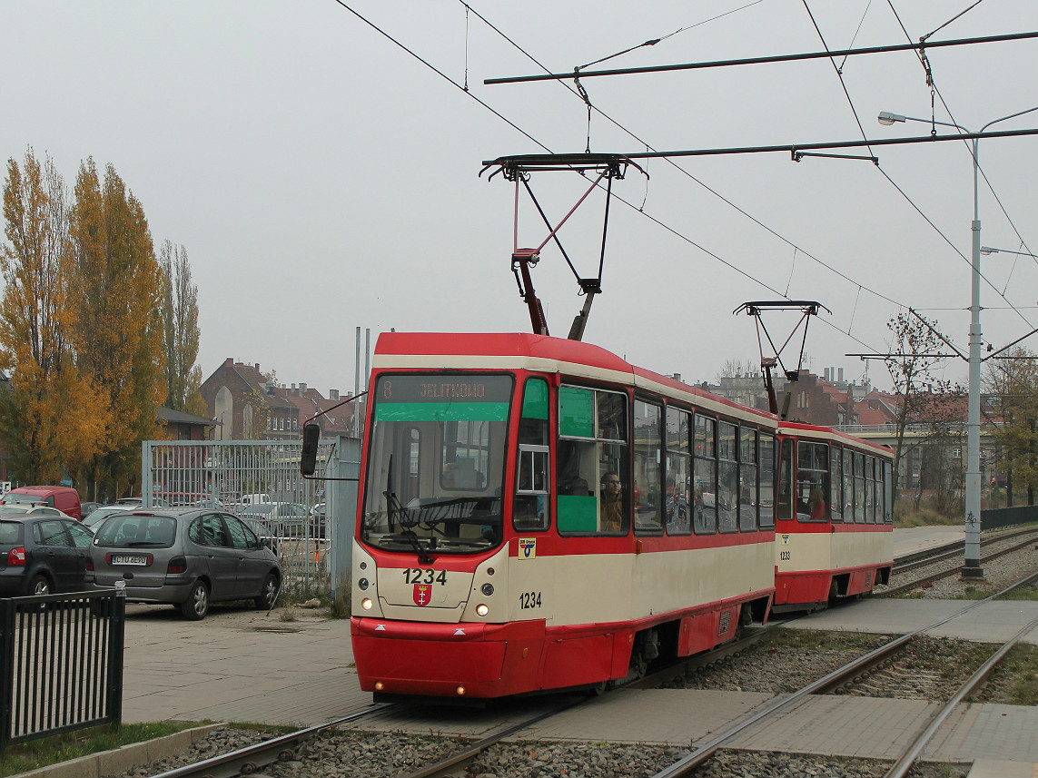 Danzig, Konstal 105Na Nr. 1234