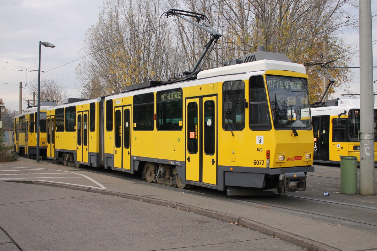 Берлин, Tatra KT4DM № 6072