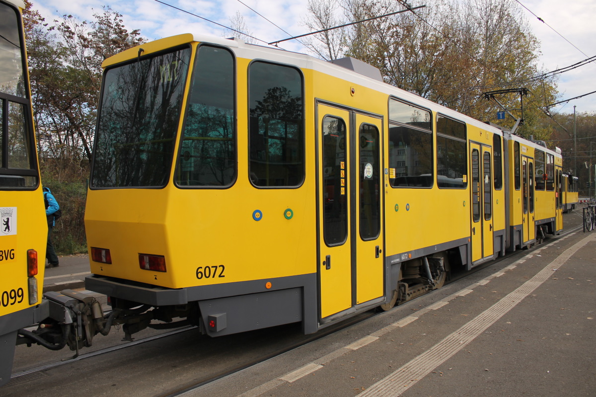 Берлин, Tatra KT4DM № 6072