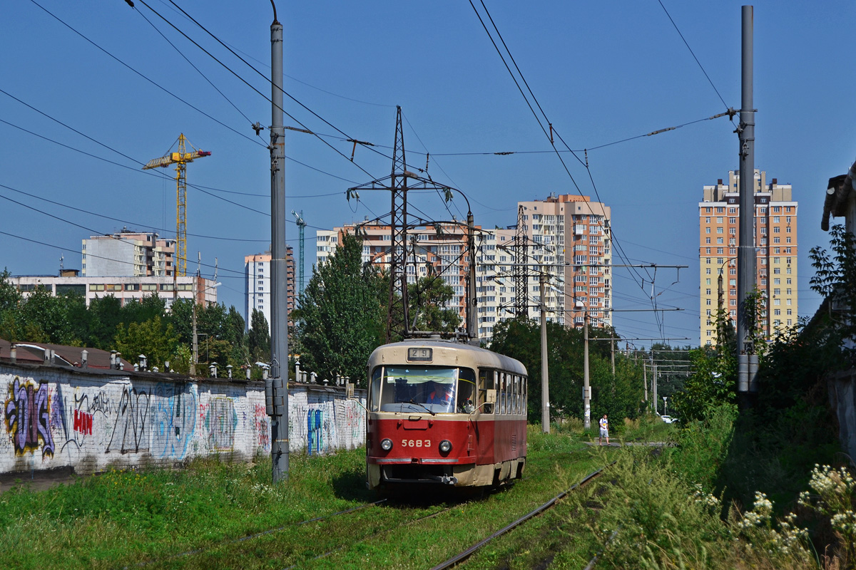 Киев, Tatra T3SU № 5683