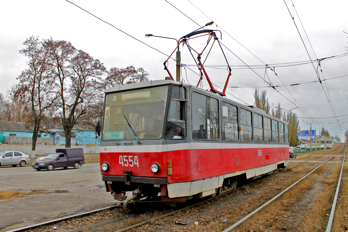 Харьков, Tatra T6B5SU № 4554