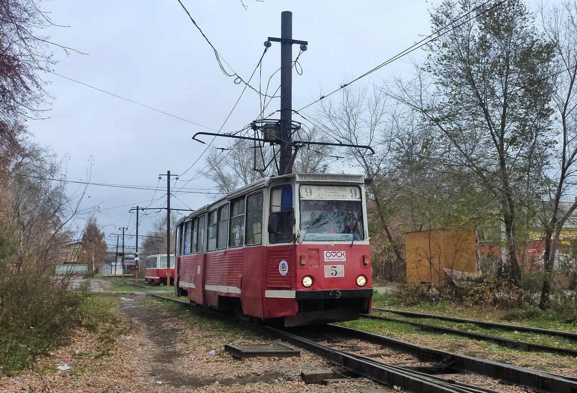 Омск, 71-605 (КТМ-5М3) № 5