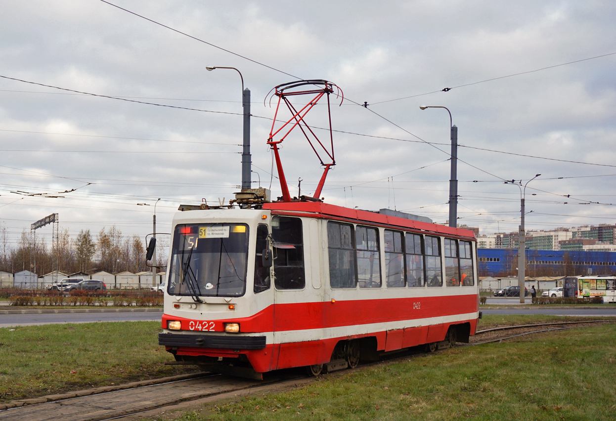 Санкт-Петербург, 71-134К (ЛМ-99К) № 0422