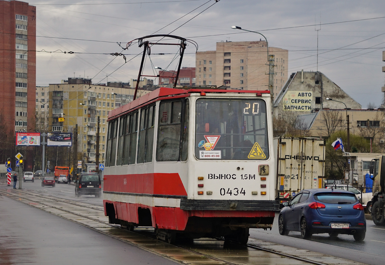 Санкт-Петербург, 71-134К (ЛМ-99К) № 0434